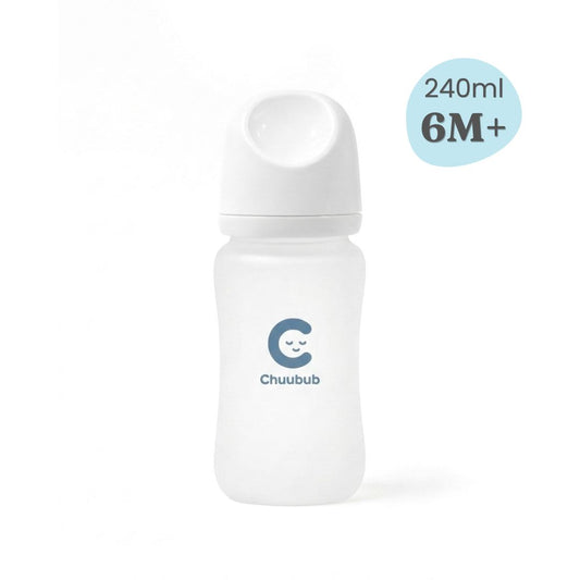 SiliGlass Milk Bottle 240ml (6M+)