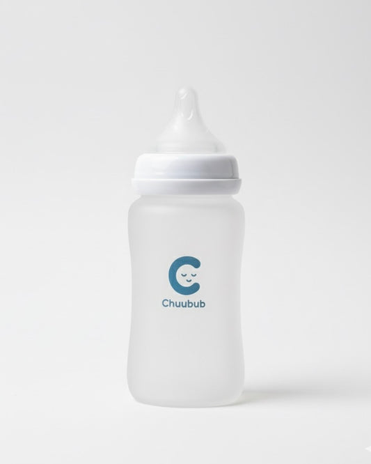 SiliGlass Milk Bottle 240ml (6M+)