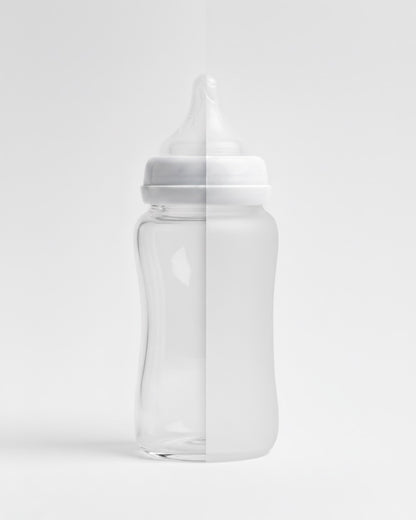 SiliGlass Milk Bottle 240ml (6M+)
