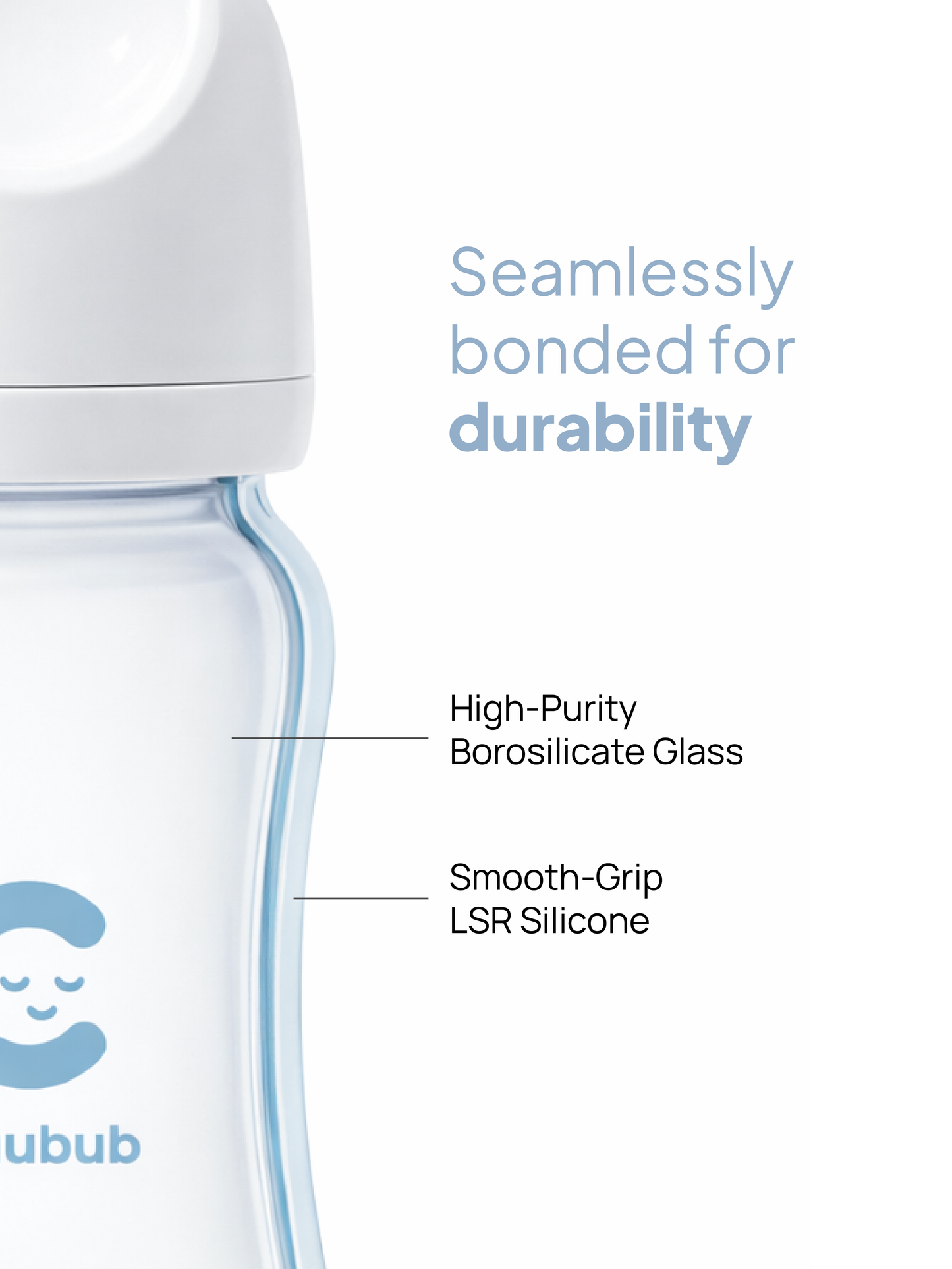 SiliGlass Milk Bottle 150ml (0M+)