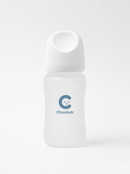 SiliGlass Milk Bottle 240ml (6M+)